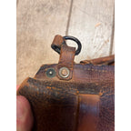 Original 1917 WWI US Cavalry Genuine Leather Saddlebag Messenger Bag WW1