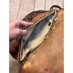 Original 1917 WWI US Cavalry Genuine Leather Saddlebag Messenger Bag WW1
