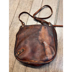 Original 1917 WWI US Cavalry Genuine Leather Saddlebag Messenger Bag WW1