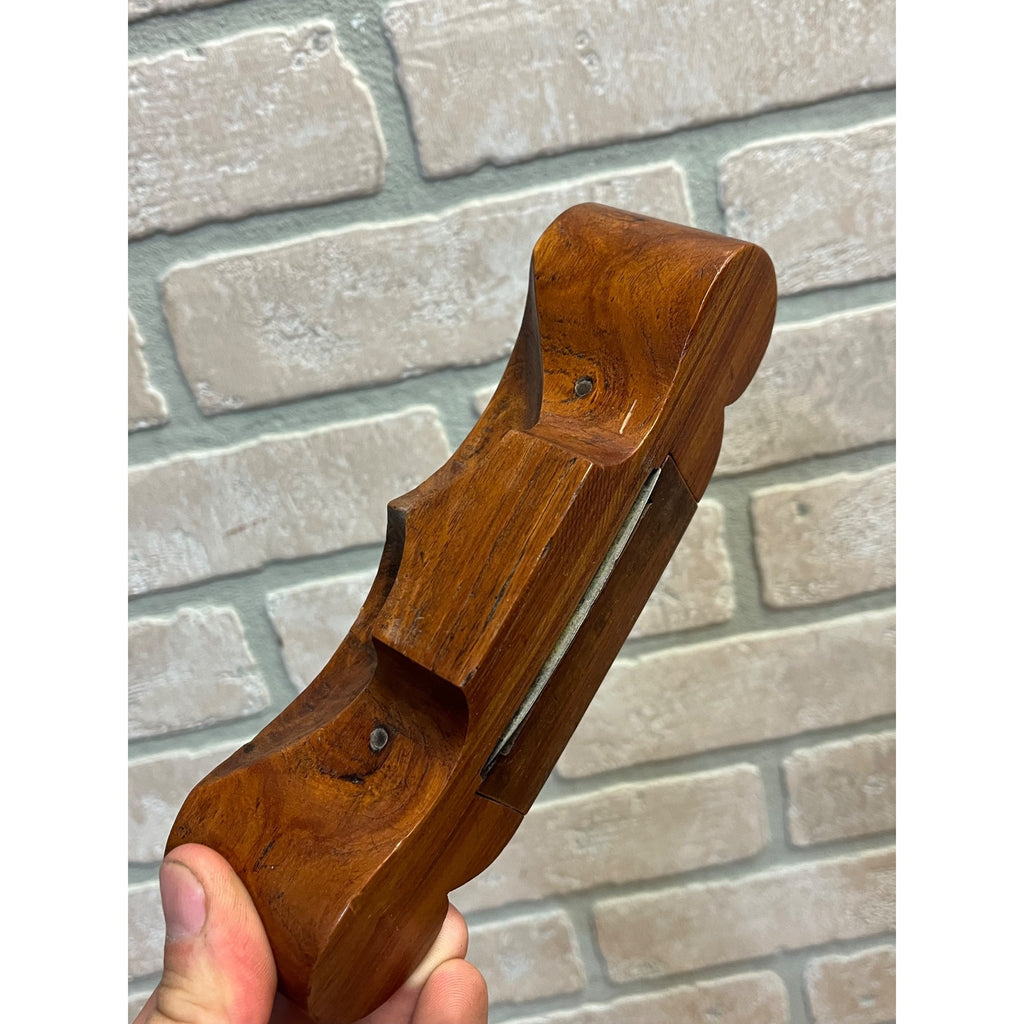 Antique c1880s Hand Carved Scraper Spokeshave Woodworking Tool Unusual