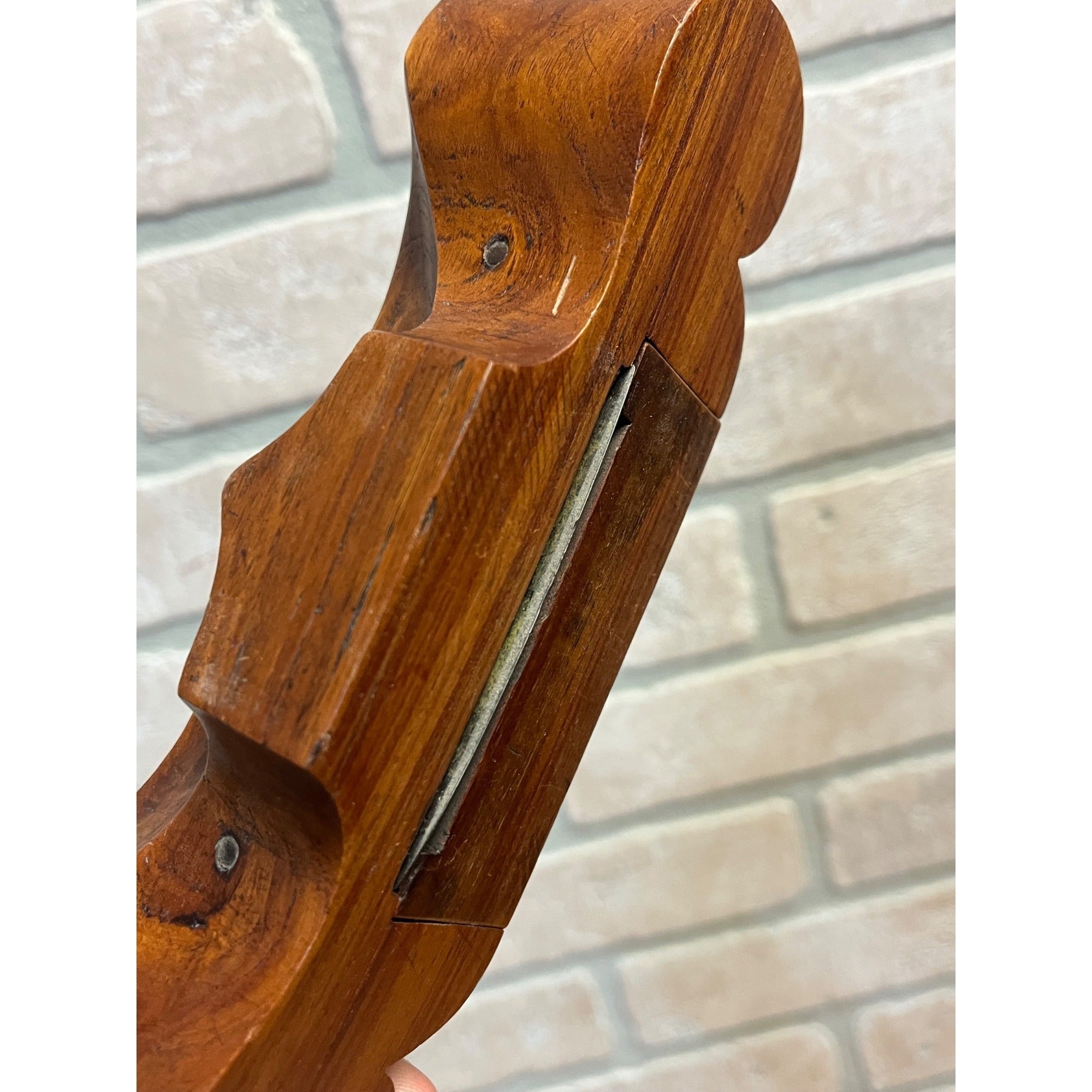 Antique c1880s Hand Carved Scraper Spokeshave Woodworking Tool Unusual
