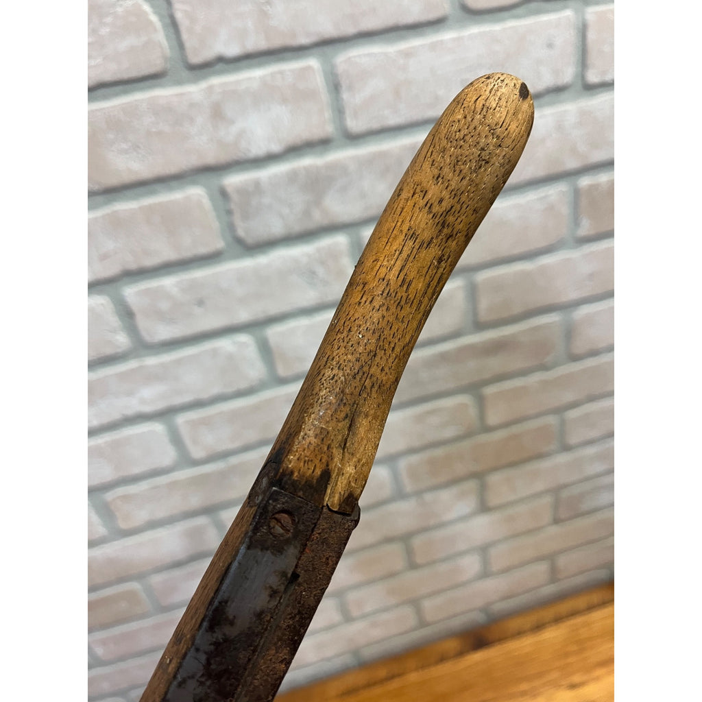 Primitive Antique Wooden Spokeshave Hand Scraper Knife Woodworking Tool Unmarked