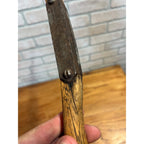Primitive Antique Wooden Spokeshave Hand Scraper Knife Woodworking Tool Unmarked