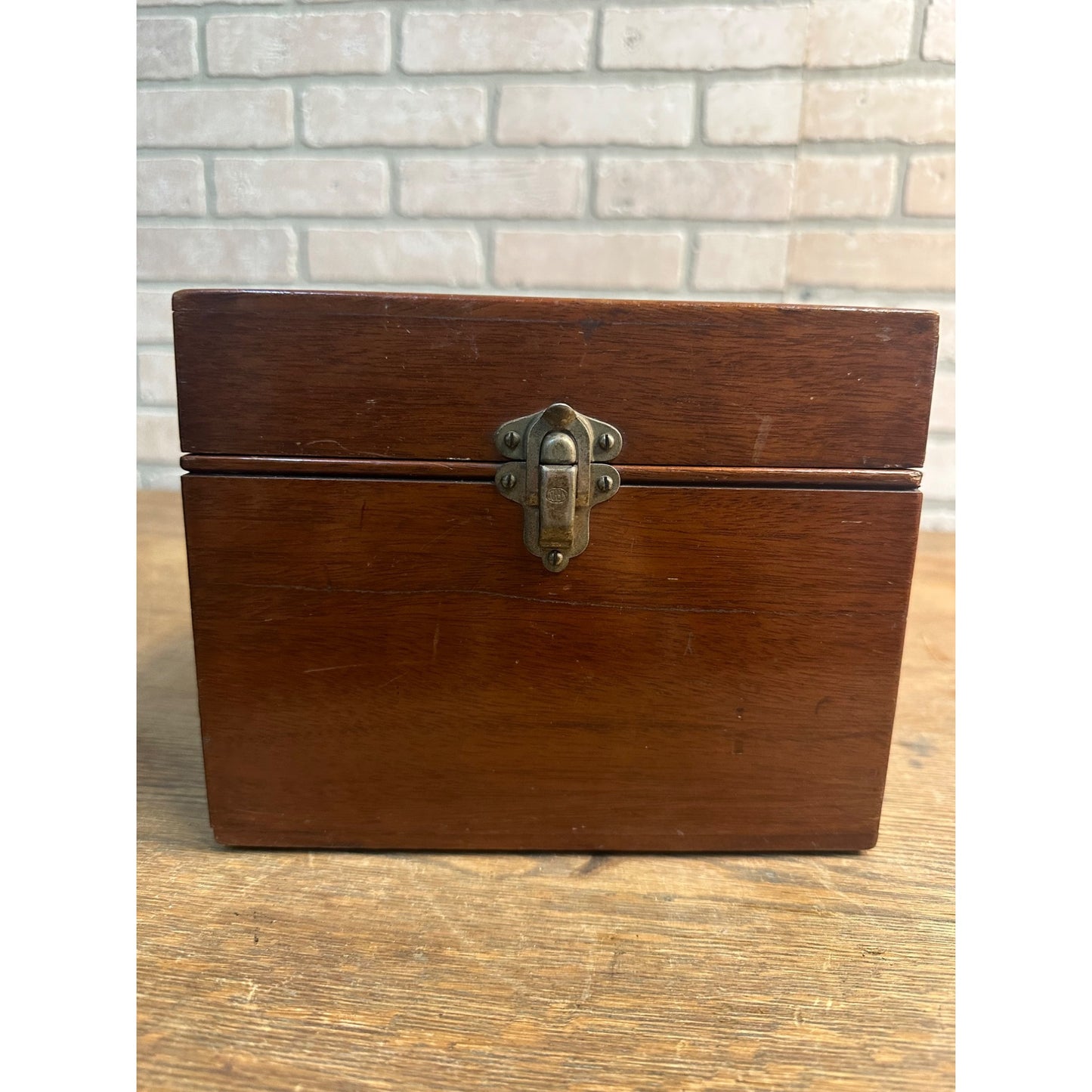 Vintage 1917 Wooden Case Box for Radiola AC Audio Amplifier RCA