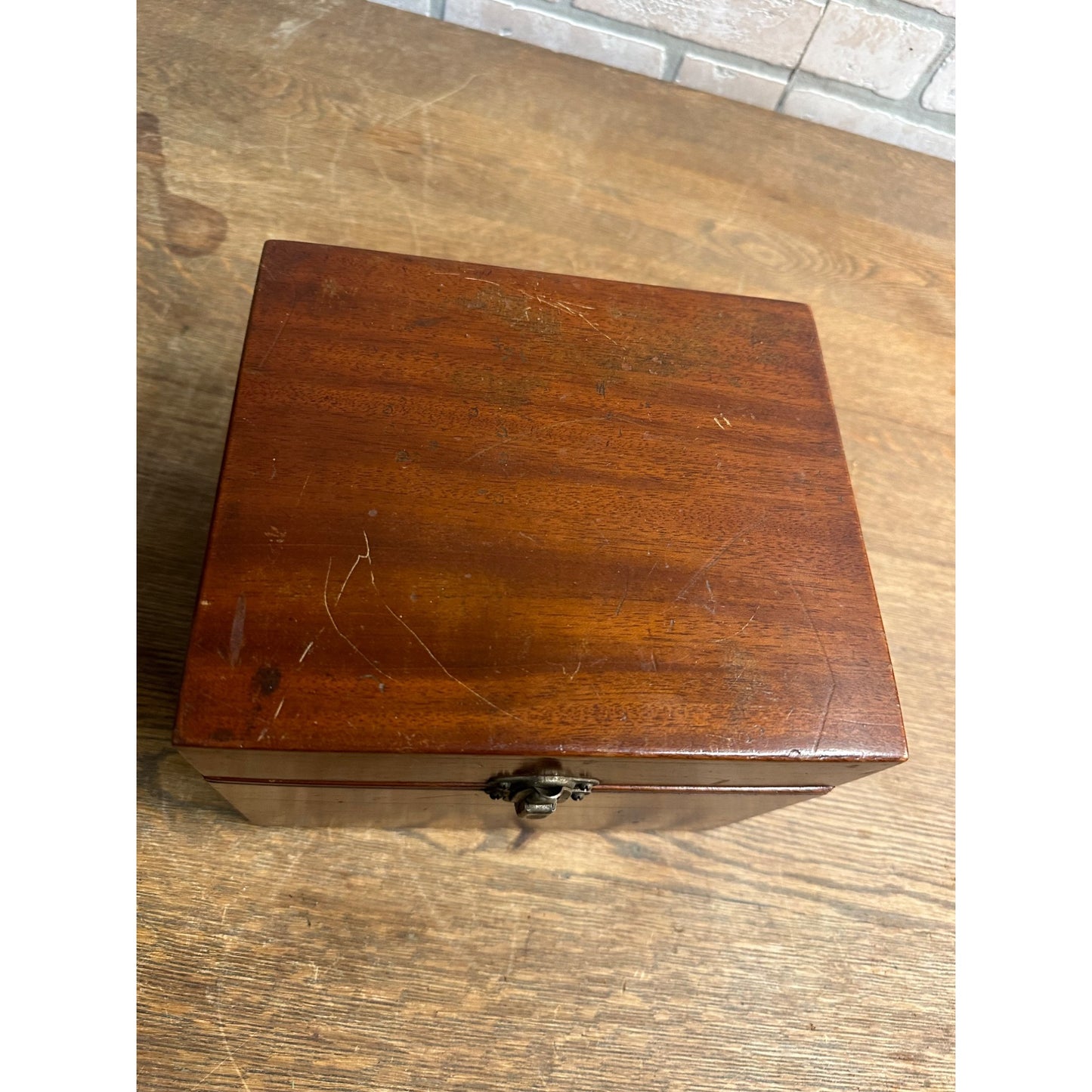 Vintage 1917 Wooden Case Box for Radiola AC Audio Amplifier RCA