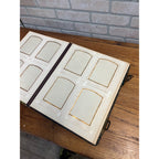 Antique Victorian LARGE Oversized Photo Album - Empty Unused - 24 Pages Cabinet Photos