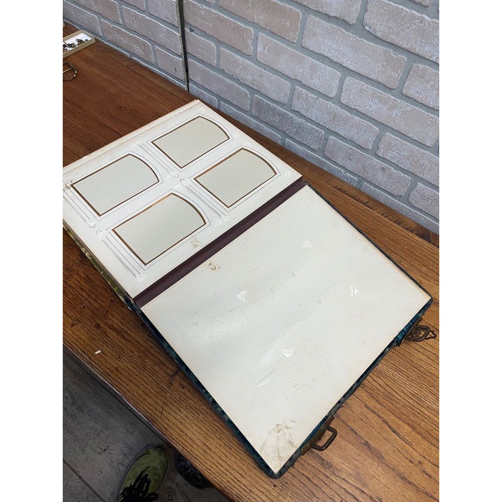 Antique Victorian LARGE Oversized Photo Album - Empty Unused - 24 Pages Cabinet Photos