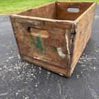 RARE Vintage Jung Old Country Beer Crate Random Lake Wisconsin Wis WI
