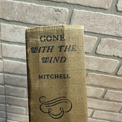 Gone with the Wind by Margaret Mitchell (August 1936) Hardcover Book MacMillan