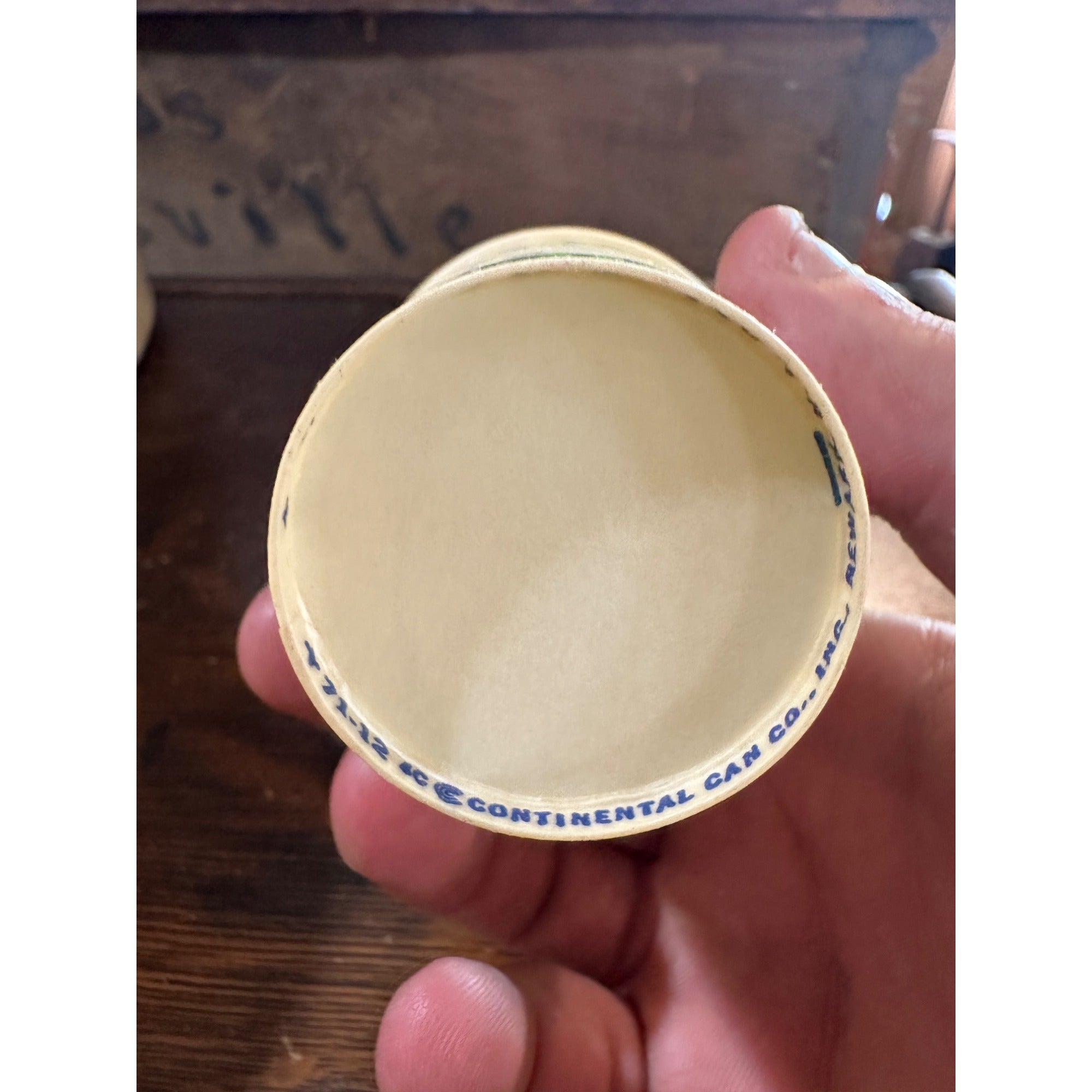 Scarce Patio Soda Pepsi Paper Sample Cup 3"  Wax Advertising
