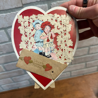 Vintage Early 1900s Valentines Day Cards Scrap Mechanical ++