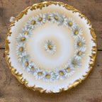 Vintage Tressemanes & Vogt Daisies 8.25" Salad Luncheon Plate TRV18 T&V France