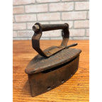 Vintage IWANTU Comfort Iron Strause Gas Sad Iron  No. 6. Patent 1910 Antique