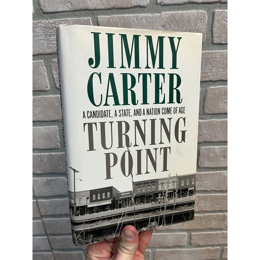 Jimmy Carter SIGNED "Turning Point" Hardcover Book Autographed