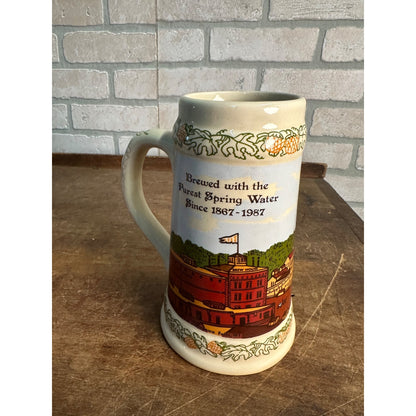 LEINENKUGEL 120TH ANNIVERSARY 1867-1887 BEER STEIN LIMITED EDITION OF 1500