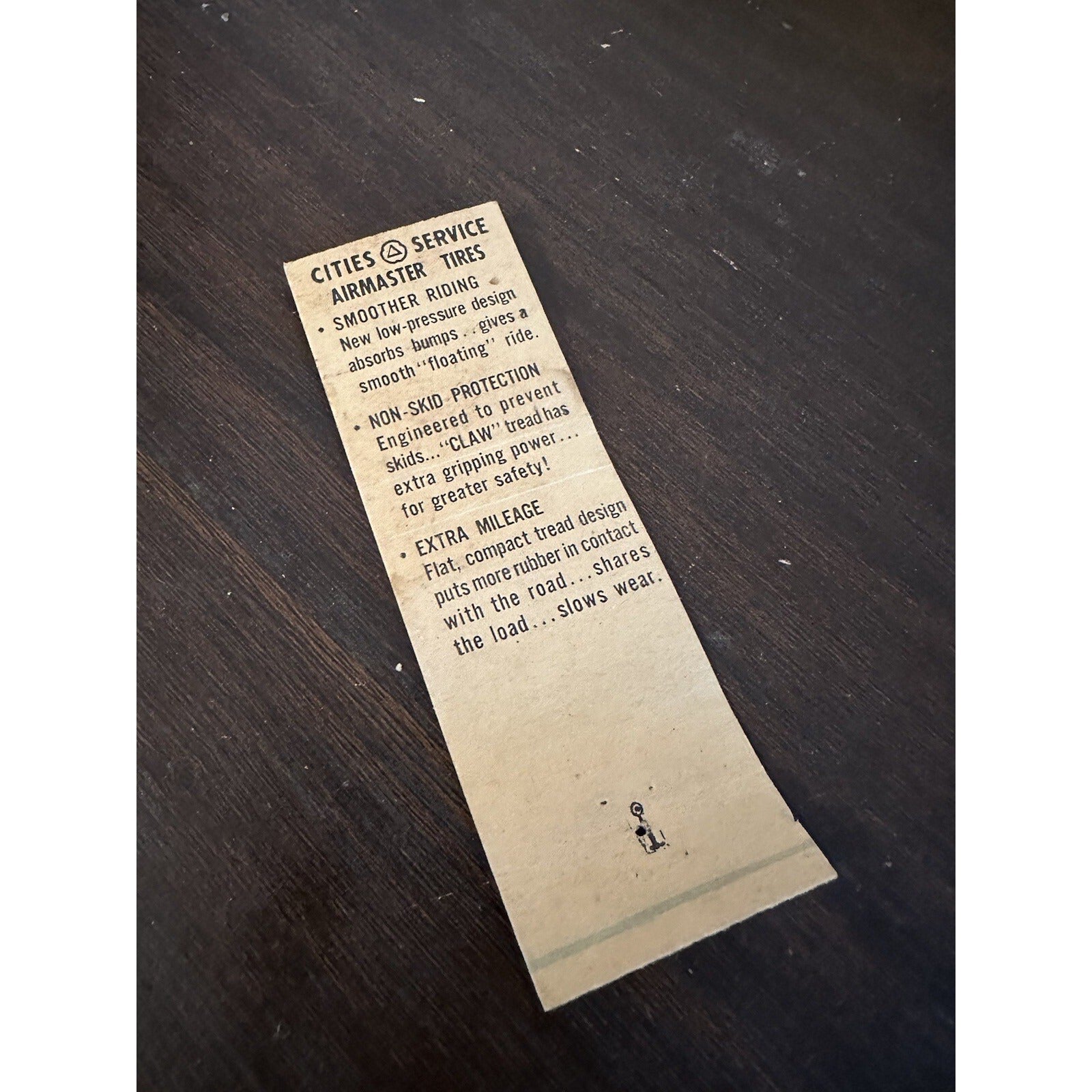 Vintage Henkes' Cities Service Station Advertising Matchbook Prairie Du Sac Wis