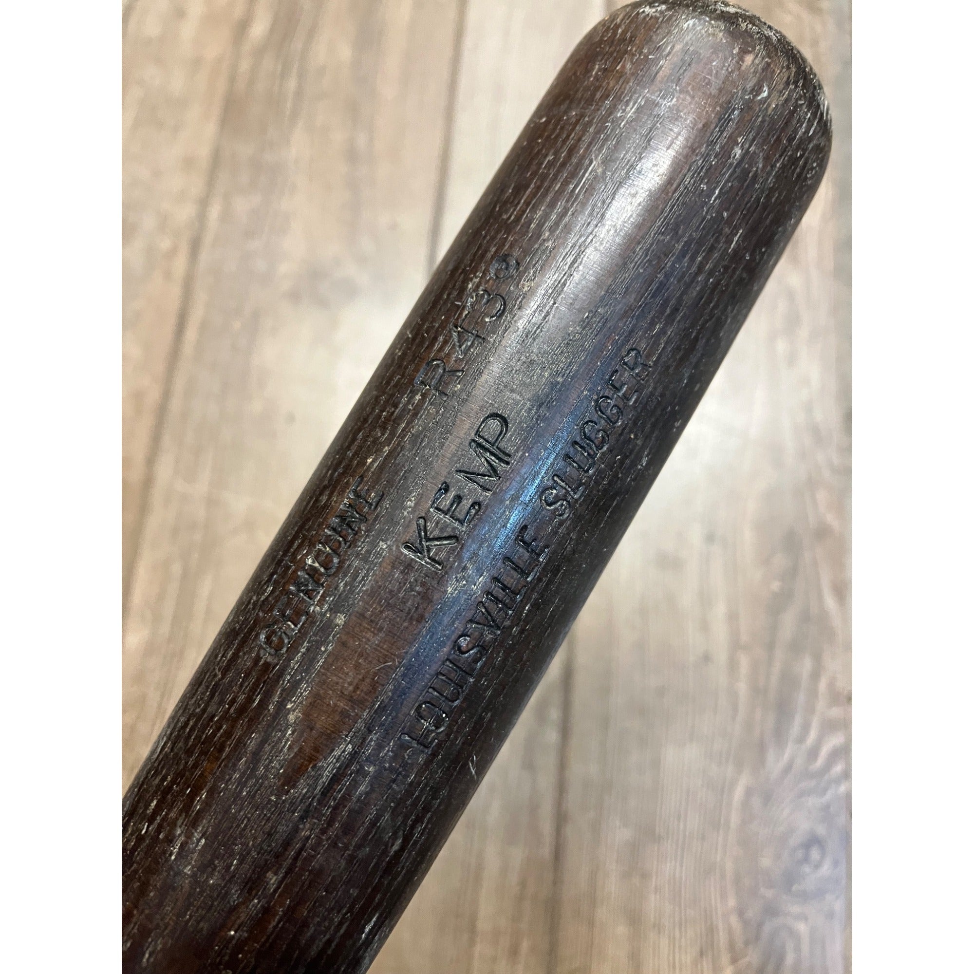Steve Kemp Original Game Used Baseball Bat MLB Louisville R43 Tigers Yankees