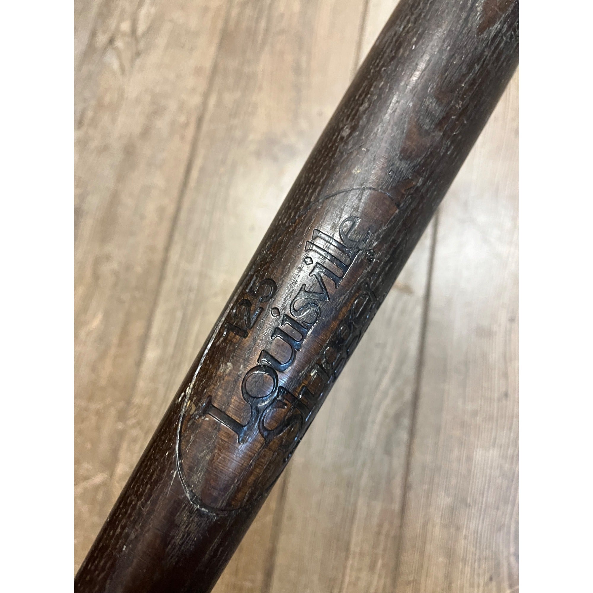 Steve Kemp Original Game Used Baseball Bat MLB Louisville R43 Tigers Yankees