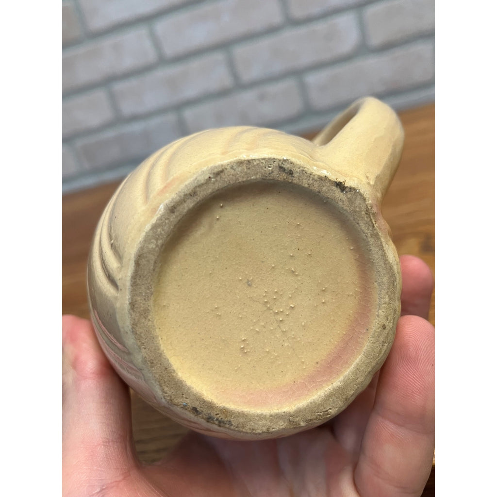 Vintage Stoneware Wagner's Store Mt. Calvary WI Wisconsin Advertising Pitcher Wis