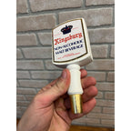Vintage Kingsbury Non-Alcoholic Malt Beverage Beer Tap Knob Handle Wisconsin