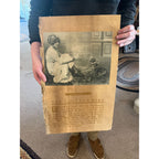 (3) Antique 1910s "The Girl of Pingree Shoes" Advertisng Posters Paper  College Sign