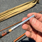Vintage South Bend No 77 Bamboo Fly Rod 9' W/Cloth case