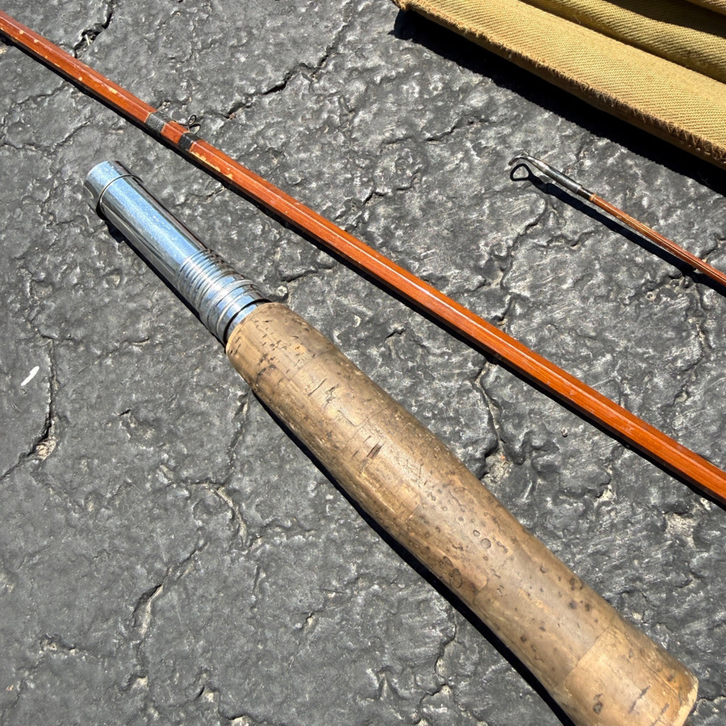 Vintage South Bend No 77 Bamboo Fly Rod 9' W/Cloth case