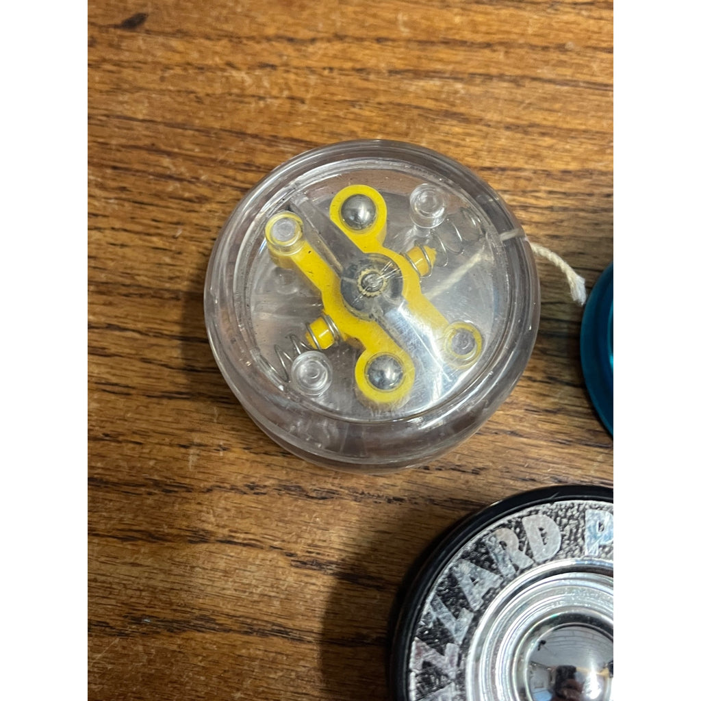 Vintage 1980s-90s YoYos Yomega Duncan Butterfly & Hazard Police Yo-Yos YoYo