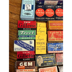Vintage Shaving Blade Lot NEW NOS Packages Packets Gillette Marlin Gem Blu Strike