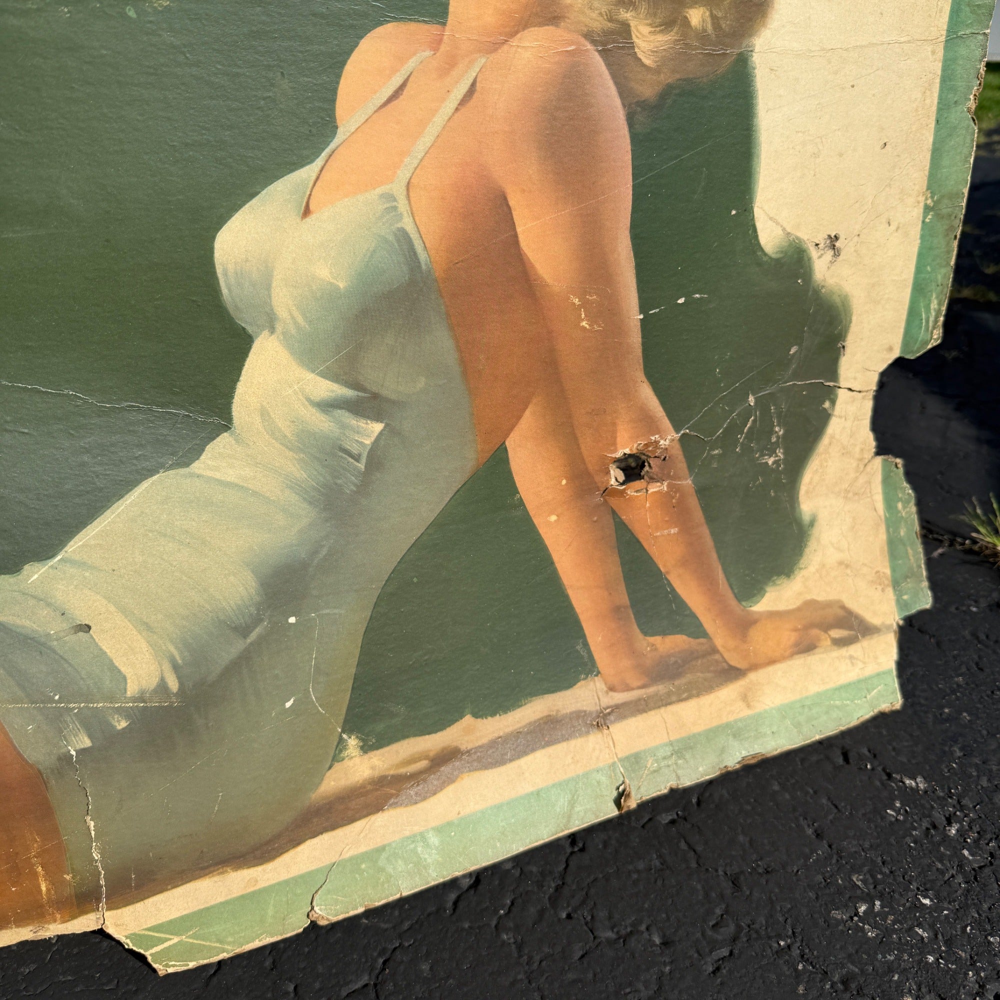 Vintage Cardstock 1951 Coca Cola Soda Sign Now Lets Have A Coke Women