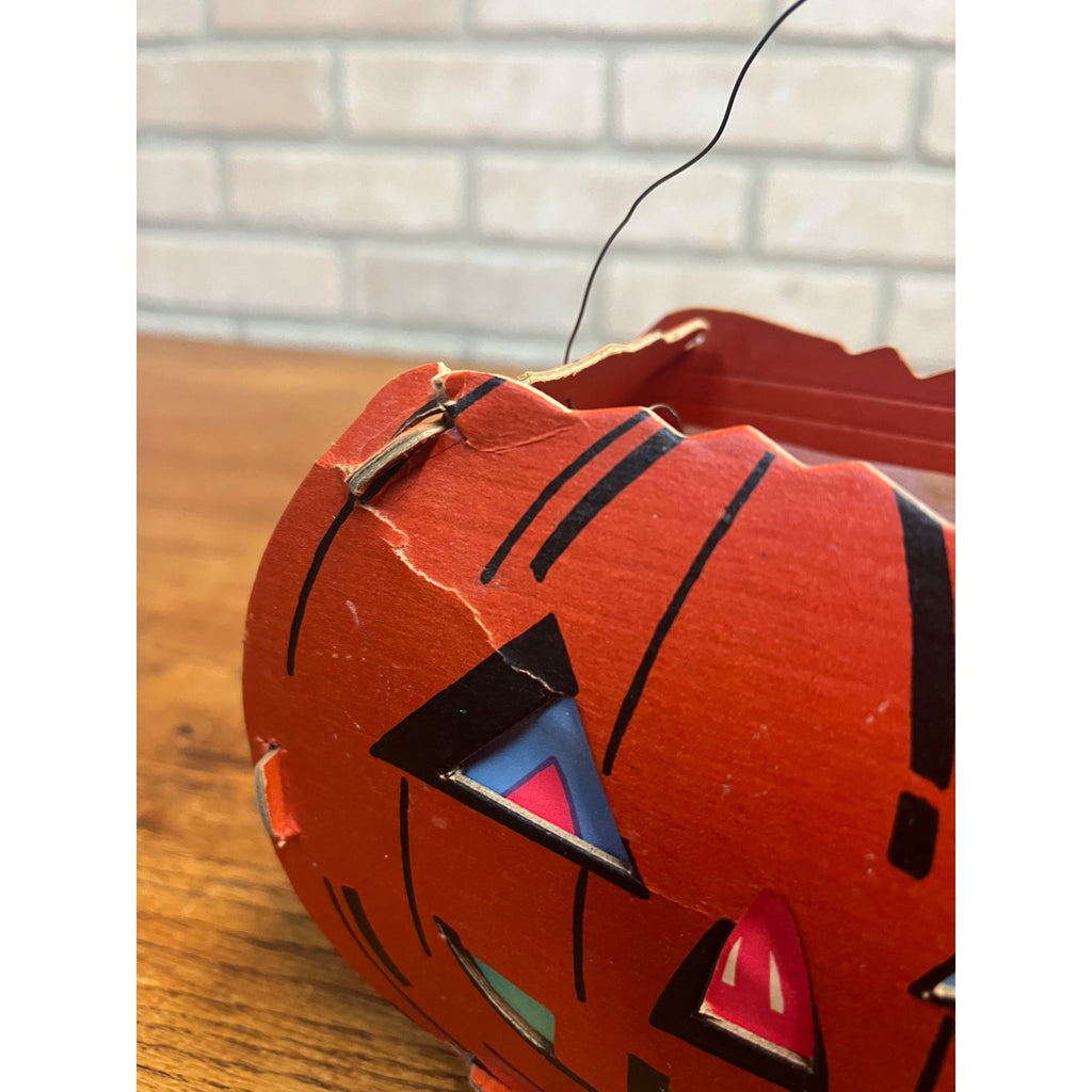 Vintage Halloween Jack o' Lantern JOL Double-Sided Cardboard - Dolly Toy Co.