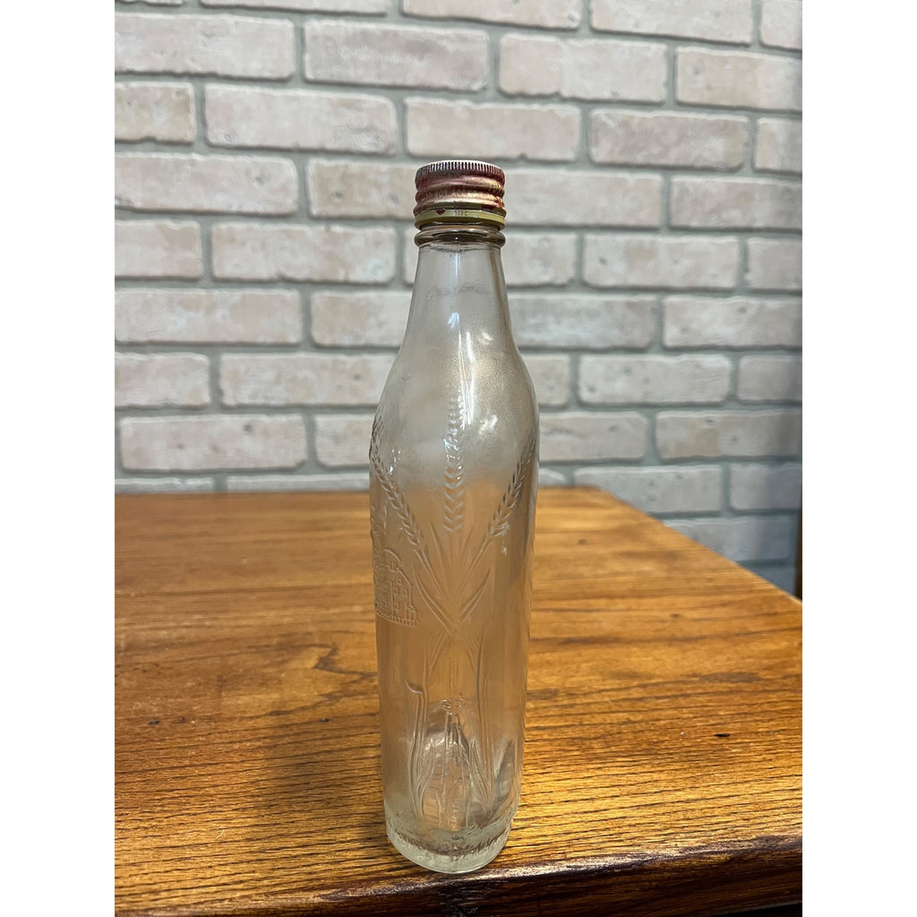 Vintage Harry Wilken & Family Distillery Embossed Empty Whiskey Bottle Bourbon