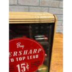 Vintage 1940s Eversharp Mechanical Pencil Lead Advertising Store Display Case