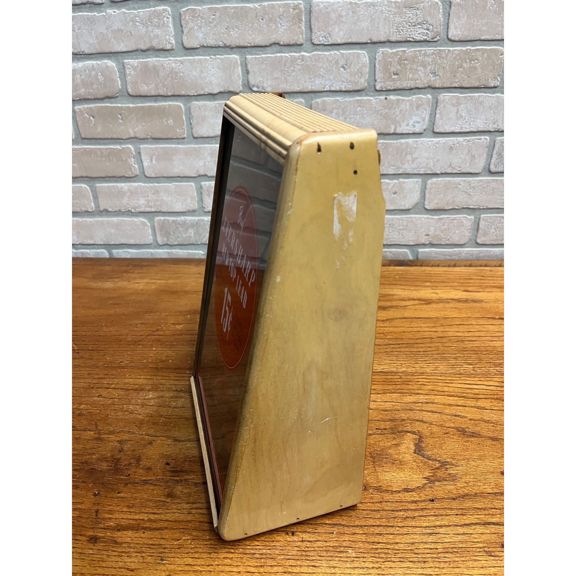 Vintage 1940s Eversharp Mechanical Pencil Lead Advertising Store Display Case