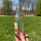 Reinko Cub Size 7 ounce Acl Soda Pop Bottle Chilton Wisconsin 1940s
