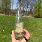 Reinko Cub Size 7 ounce Acl Soda Pop Bottle Chilton Wisconsin 1940s