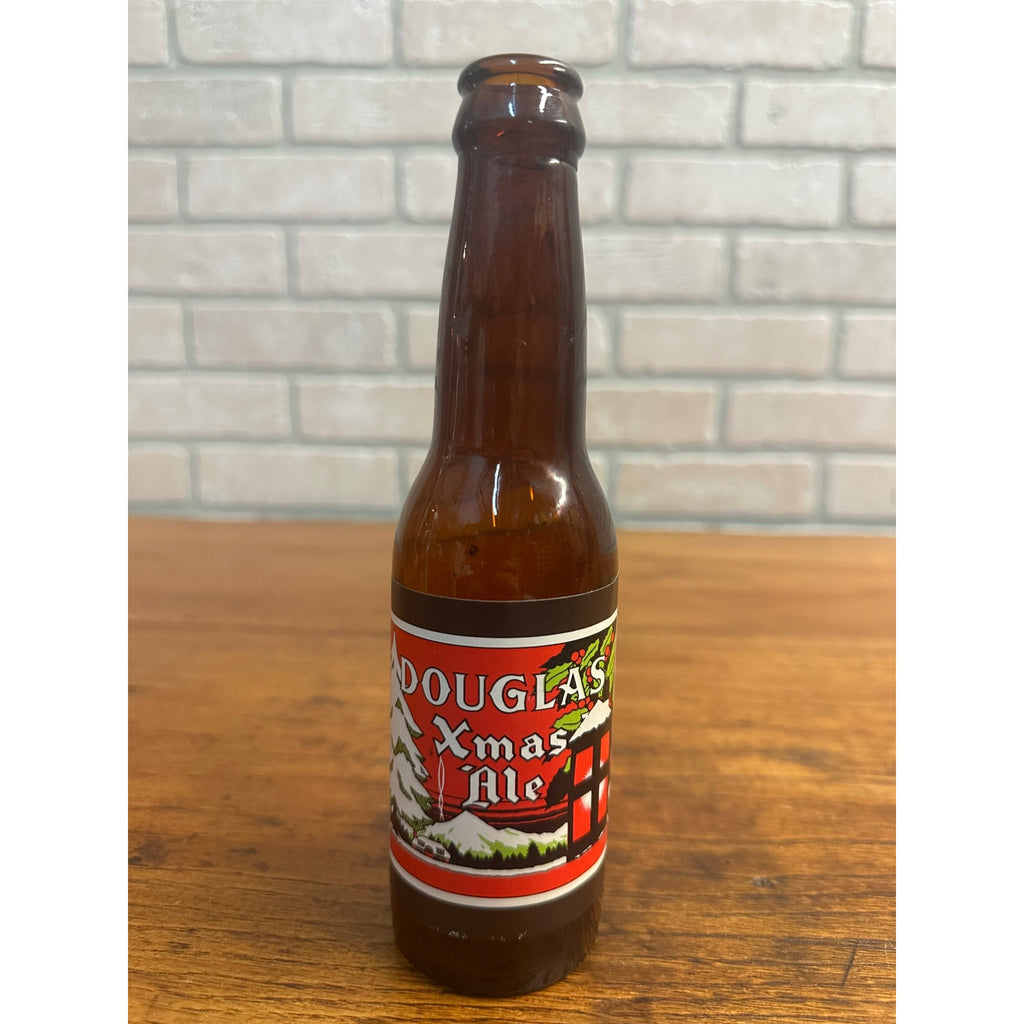 Vintage 1970s Douglas Xmas Ale 7oz Bottle Beer Label John Martin Antwerpen