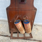Antique 1900s Wooden Standard Telephone Electric Madison Wisconsin Phone Wall Mount