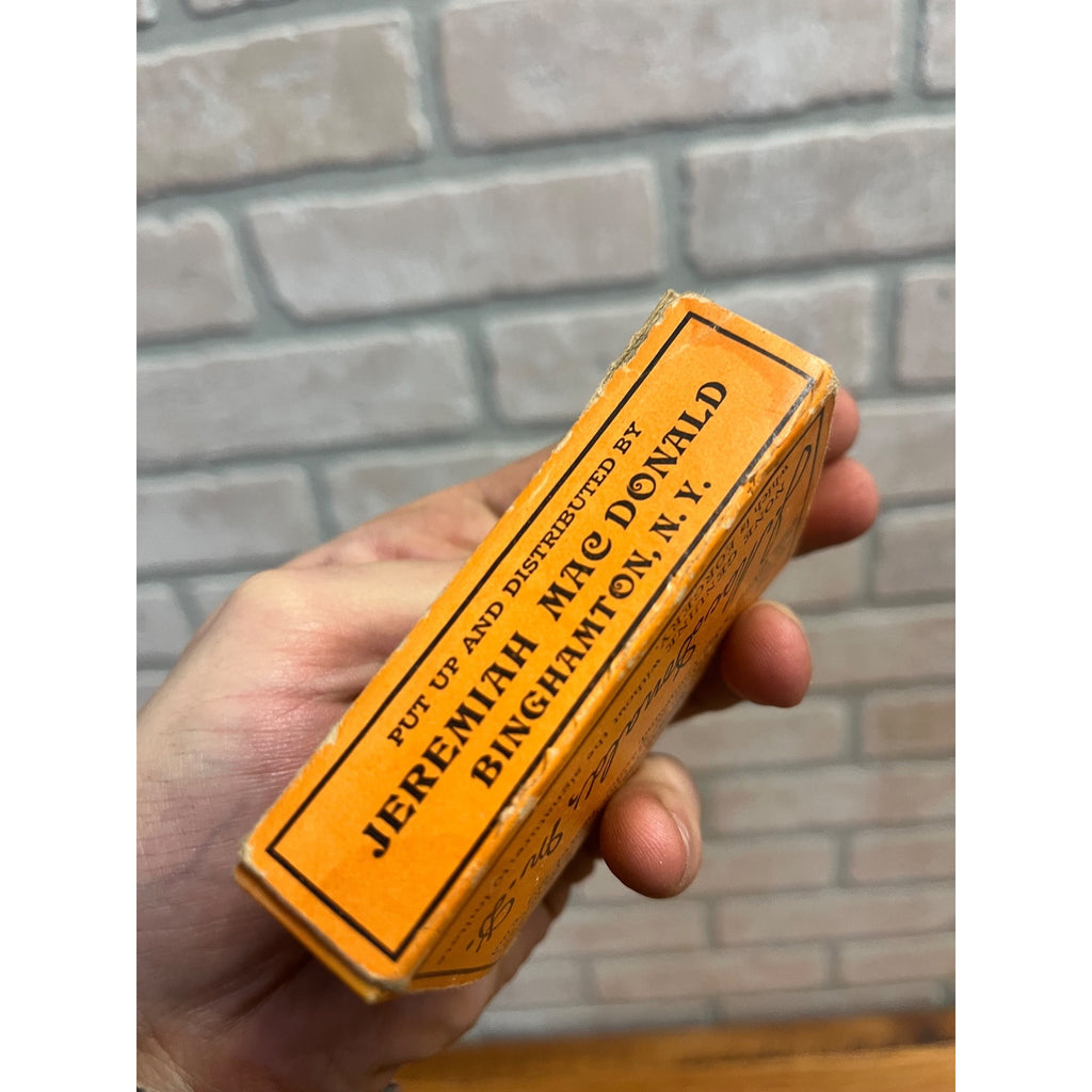Antique Dr. MacDonalds Atlas Compound Laxative Pills Original Medicine Box EMPTY