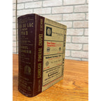 Vintage 1962 Fond du Lac Wisconsin Buisness Directory Hardcover Book Ads Wis WI