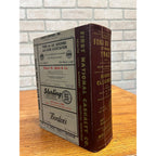 Vintage 1962 Fond du Lac Wisconsin Buisness Directory Hardcover Book Ads Wis WI