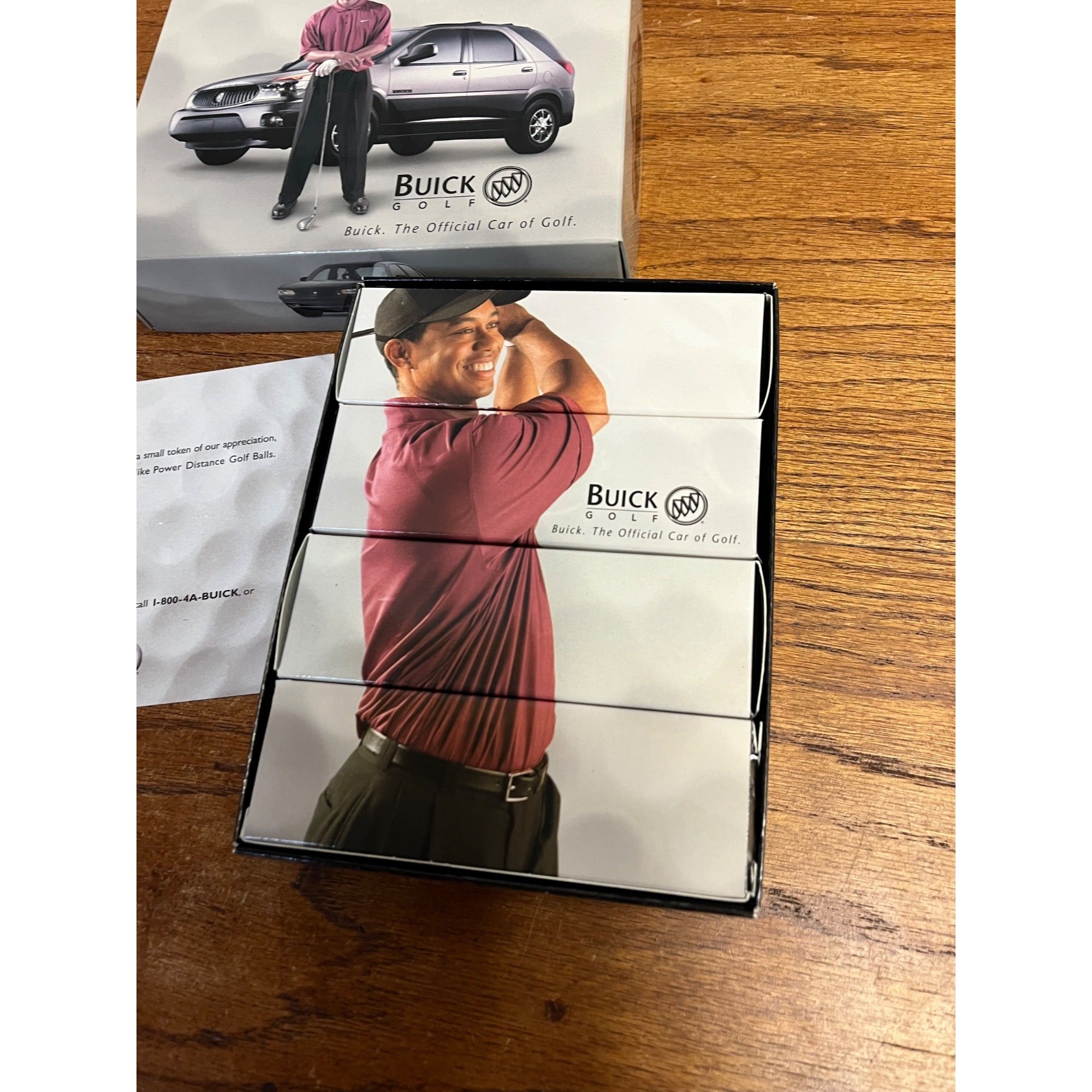 NOS Nike TIGER WOODS Promo BUICK 12 Golf Balls Dozen In Box