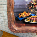 Vintage 1962 COKE COCA-COLA Ham Dinner Photo Meal Serving Tray 18.75" x 13.5"