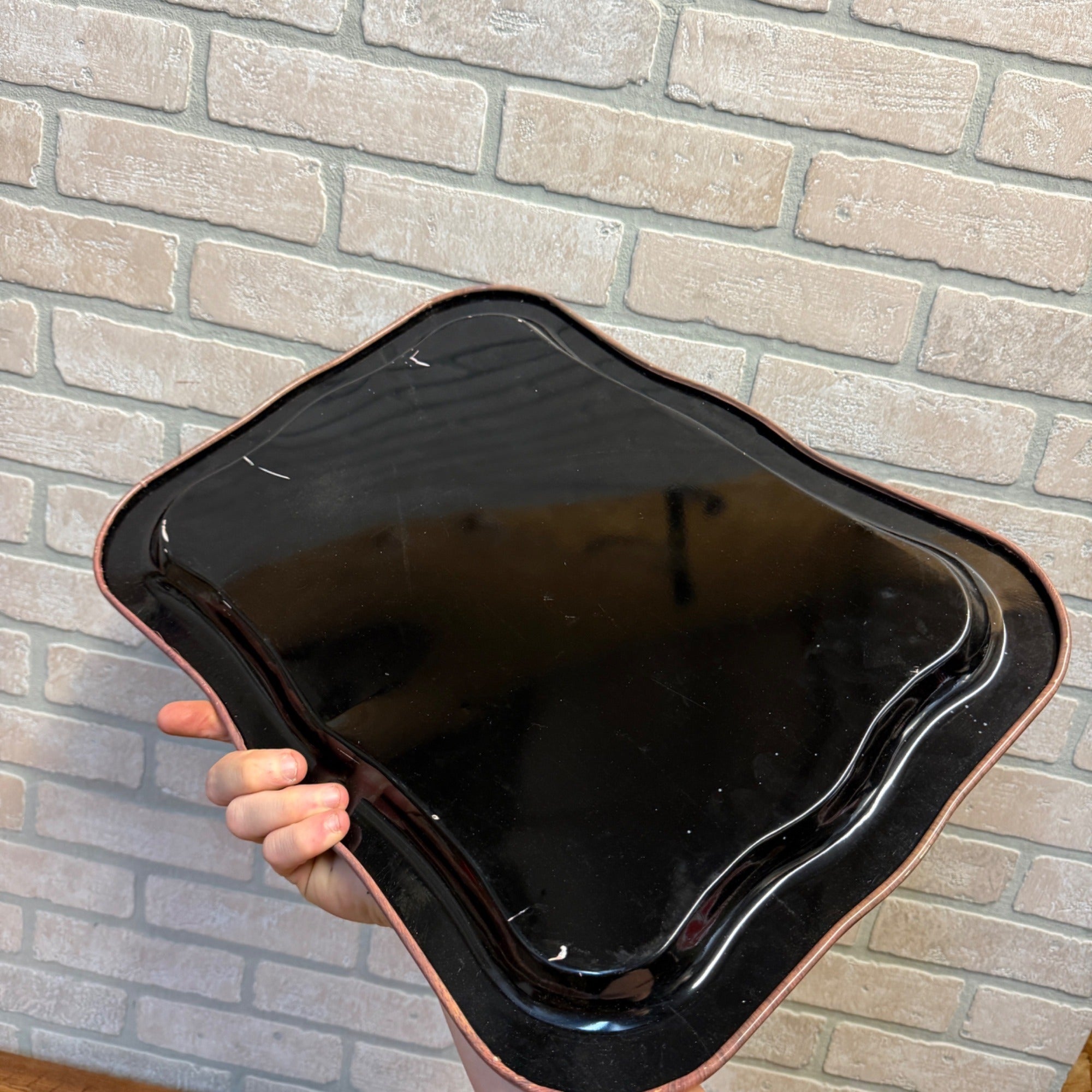 Vintage 1962 COKE COCA-COLA Ham Dinner Photo Meal Serving Tray 18.75" x 13.5"
