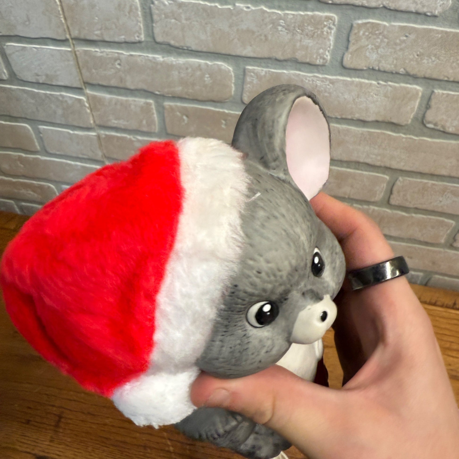 Vintage Lighted Christmas Mouse Night Light Xmas Around the World + Box