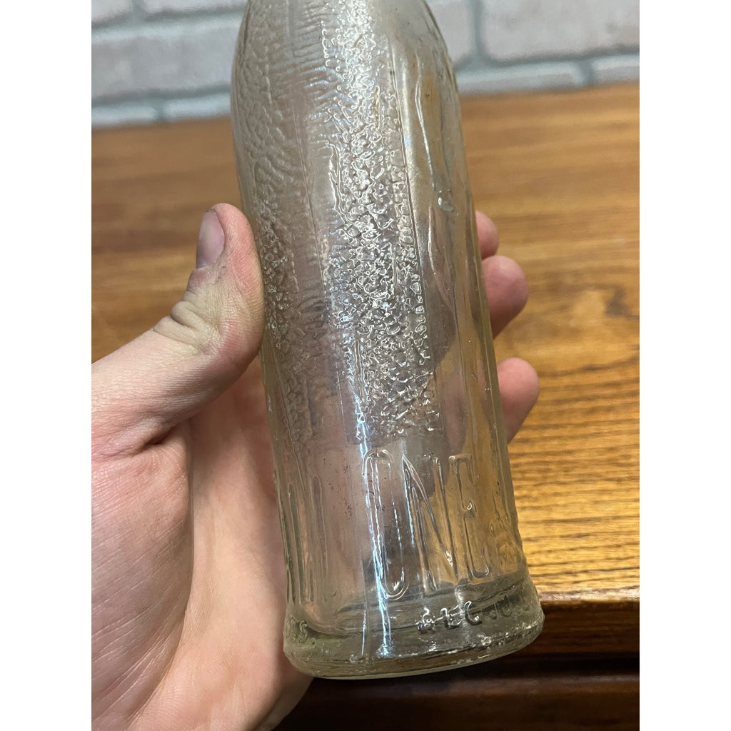 RARE Vintage "Tall One" Embossed Soda Pop Bottle Madison Wis