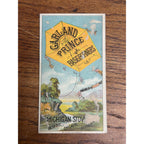 Antique Victorian Advertising Trade Card Garland Michigan Stove Co. Fold-Out