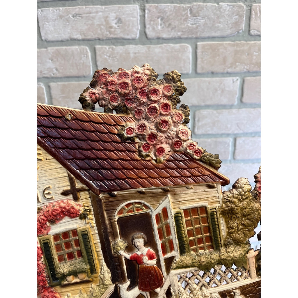 German Victorian Advertising Diecut Calendar Sign Luverne MN Smein Rendering