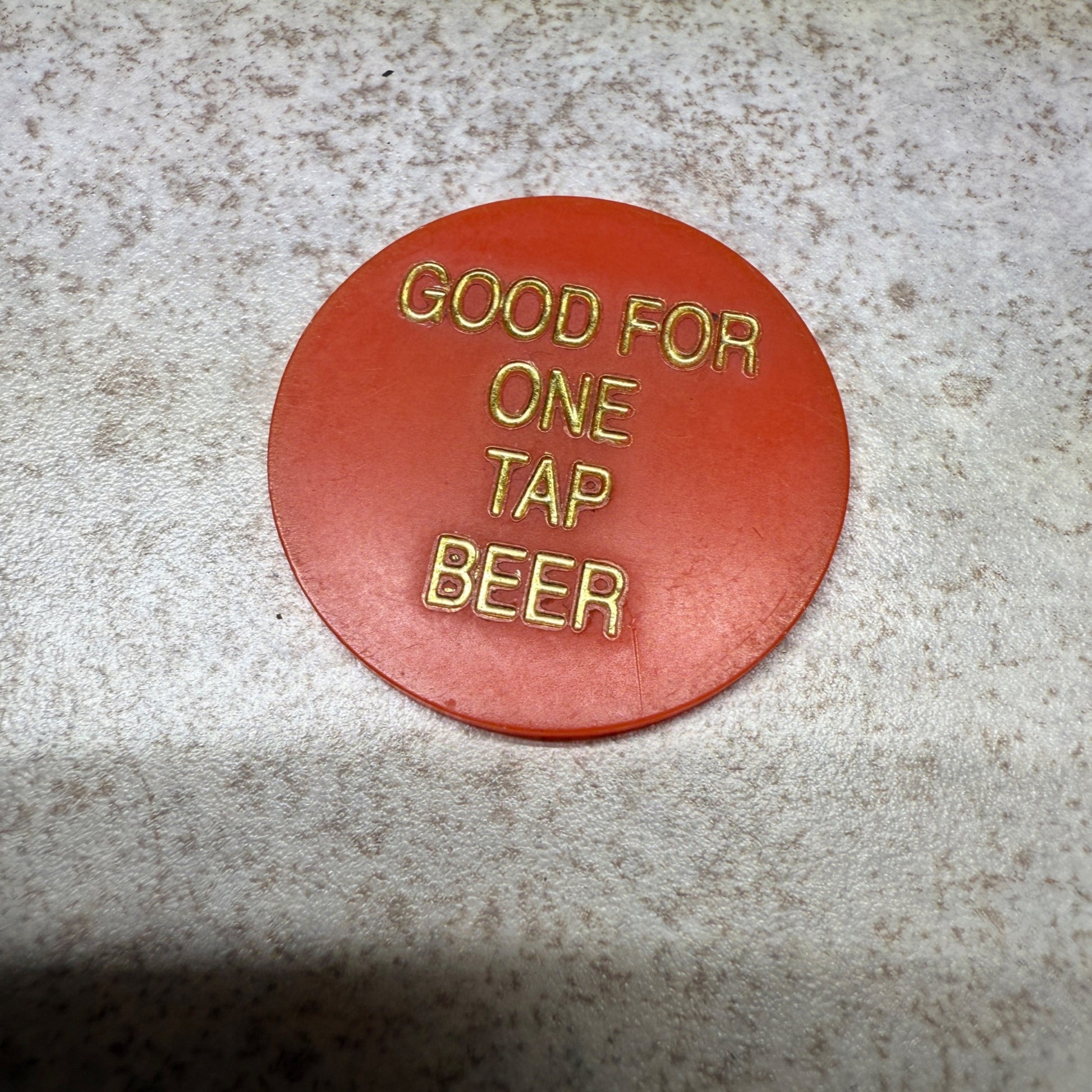 K-Town Tap Kewaskum Wis Beer Trade Token Good For One Beer