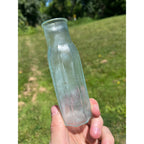 RARE Antique 1860s Civil War Era US NAVY Embossed Pepper Jar Bottle 8-Sided